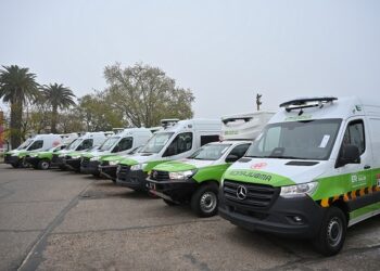 DESTINO DE LAS 20 AMBULANCIAS ENTREGADAS A LA PROVINCIA