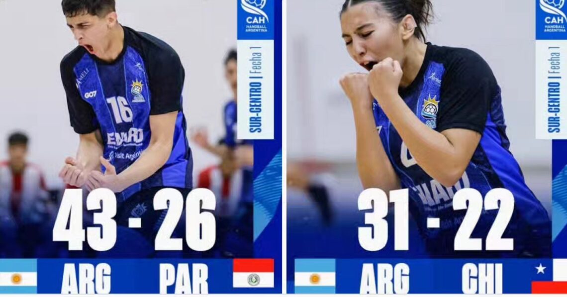 Buen arranque para los Seleccionados Argentinos en el Sur-Centro de Cadetes