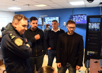 AZCUÉ PRESENTÓ EL SISTEMA DE LECTURA DE PATENTES QUE YA FUNCIONA EN LOS ACCESOS A CONCORDIA