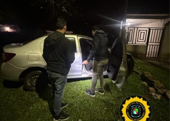 SECUESTRADO UN AUTOMÓVIL SUSTRAÍDO EN BUENOS AIRES
