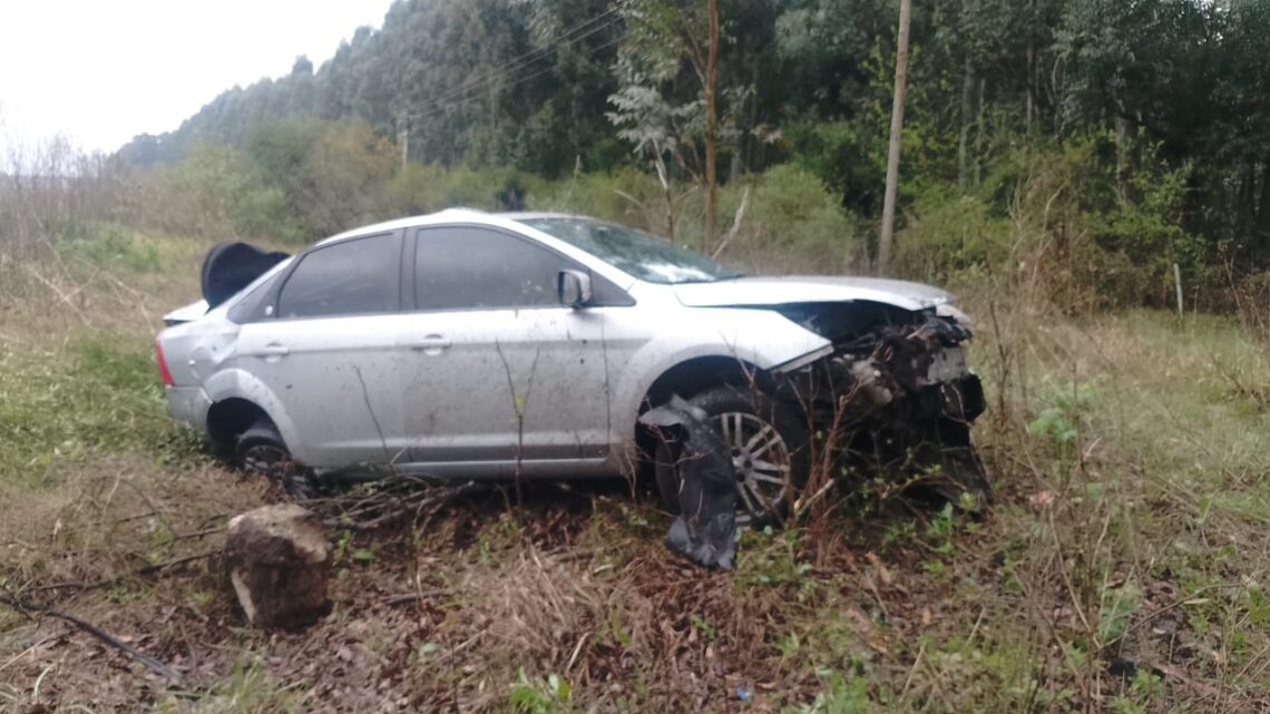 Despiste de Automóvil en la Ruta Nacional 14