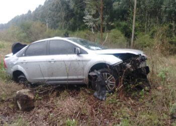 Despiste de Automóvil en la Ruta Nacional 14