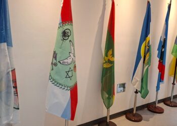 Celebran la identidad provincial con 30 banderas entrerrianas