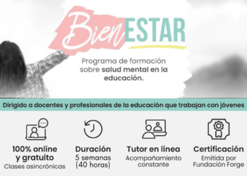 Docentes podrán capacitarse en salud mental y bienestar