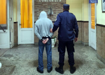 Aprehendido por exhibiciones obscenas en Concordia