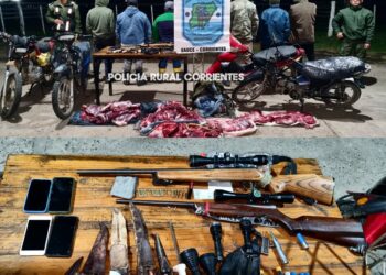 SAUCE: BANDA SE CAZADORES FURTIVOS ATRAPADOS CON ARMAS ILEGALES