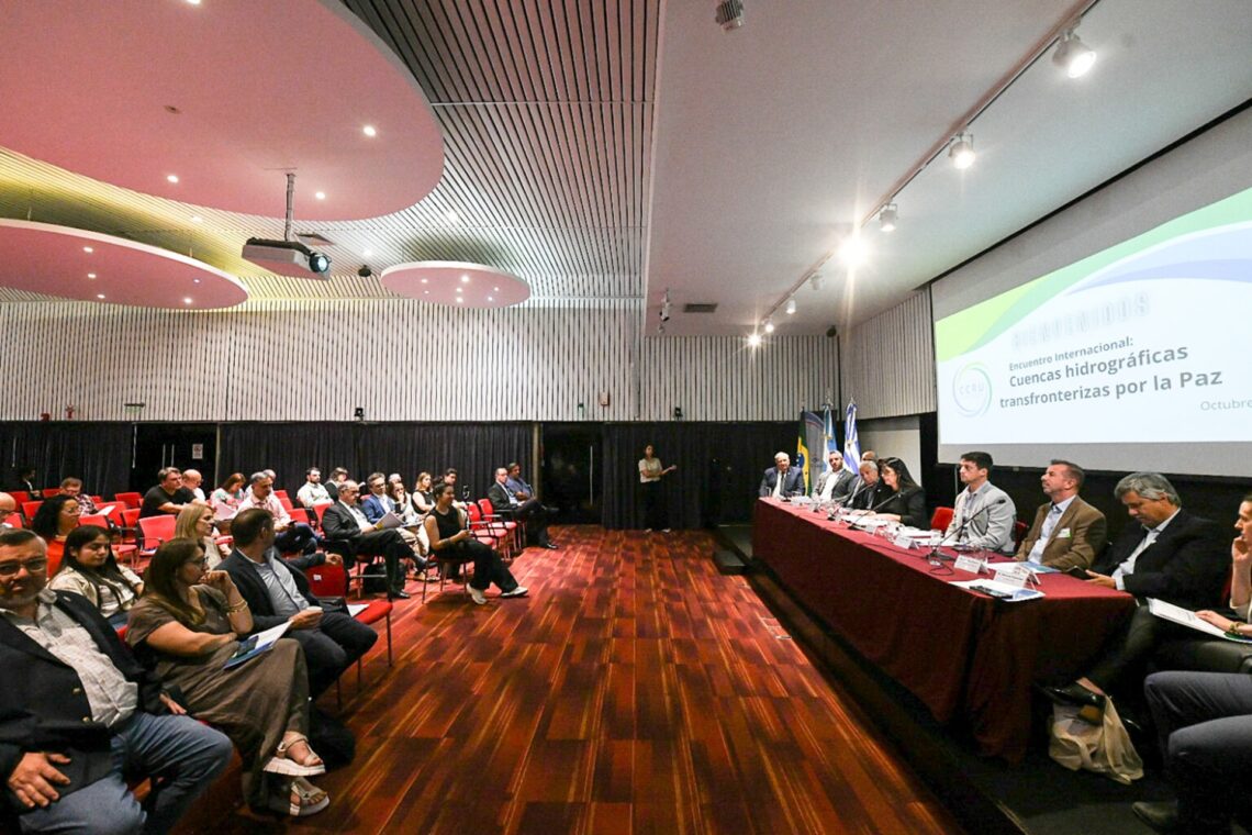 La provincia acompañó el Encuentro Internacional de Cuencas Transfronterizas por la Paz