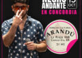 El Negro Andante trae la Fábrica de Jingles a Concordia