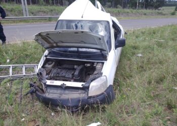 Accidente de tránsito en la Autovía Gervasio Artigas