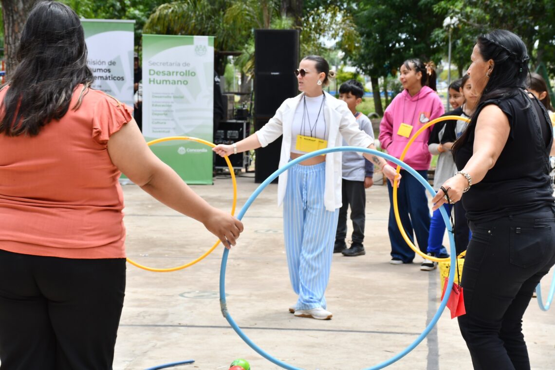 LA MUNICIPALIDAD REALIZÓ UN ENCUENTRO SOBRE HÁBITOS SALUDABLES EN LA ZONA OESTE DE CONCORDIA