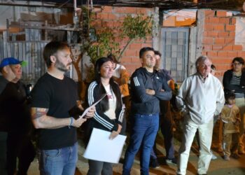 Laumann y Azcué juntos: Prioridad a los barrios, la industria y el comercio