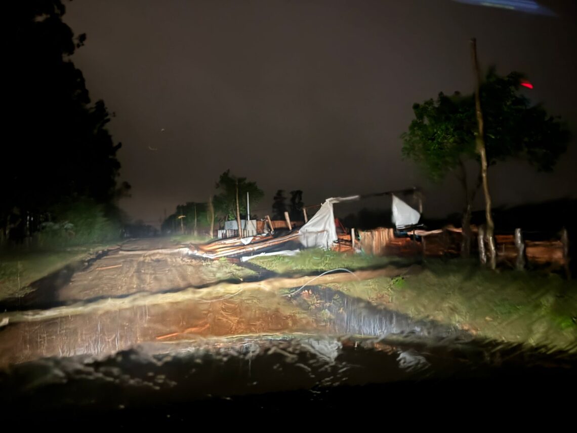IMPACTO DEL FUERTE TEMPORAL DE LLUVIA Y VIENTO SOBRE EL SISTEMA DE DISTRIBUCIÓN