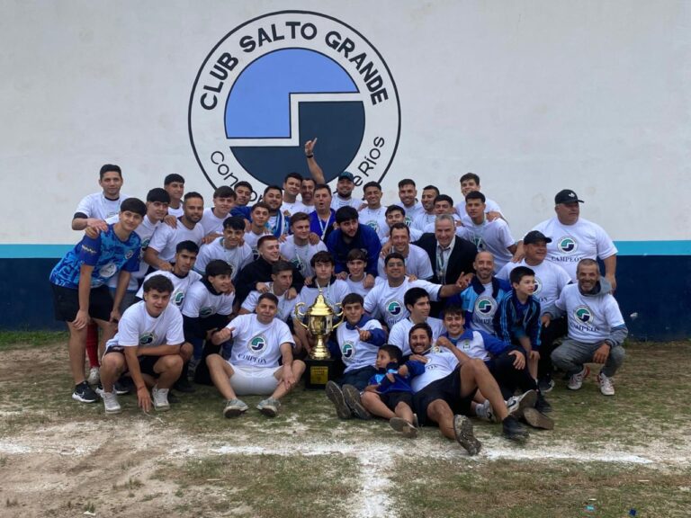 Salto Grande es el Campeón de la “B” y vuelve a la máxima categoría de nuestro fútbol