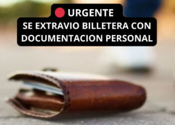 Concordia – Extravío de documentación personal
