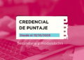 El CGE expone el Analítico Provisorio de Credencial de Puntaje Digital