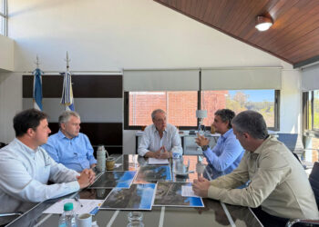 El Intendente Bravo realizó importantes gestiones ante el Presidente de CTM Alejandro Daneri