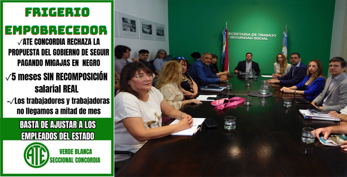 Reclamo gremial tras el paso a cuarto intermedio de la paritaria estatal