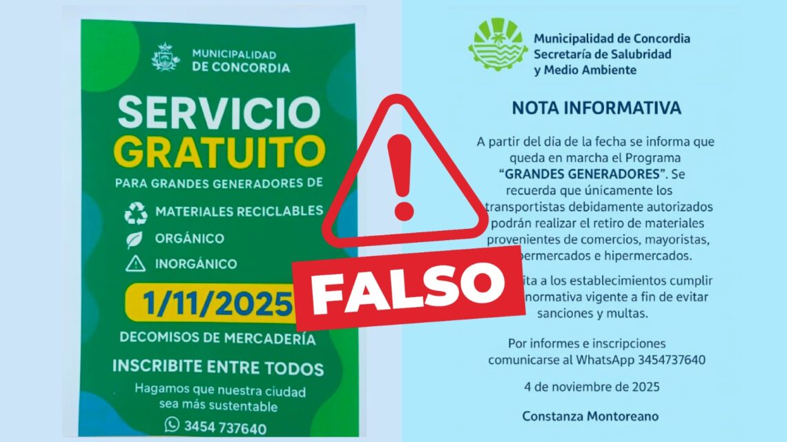 LA MUNICIPALIDAD NO ESTÁ REALIZANDO VISITAS A COMERCIOS OFRECIENDO EL SERVICIO DE RECOLECCIÓN DE RESIDUOS SECOS