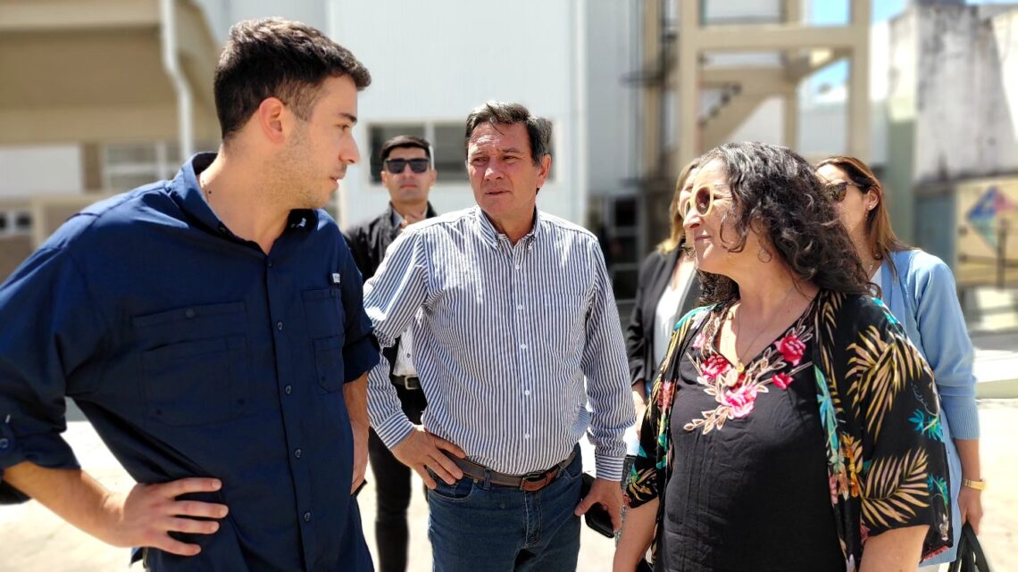 Visitas de coordinación y relevamiento en diferentes instituciones educativas del departamento