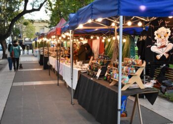 FERIA DE EMPRENDEDORES DE LA ECONOMÍA SOCIAL EN LA PLAZA 25 DE MAYO