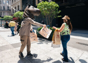El Carpincho entrerriano llevó la propuesta turística al microcentro porteño