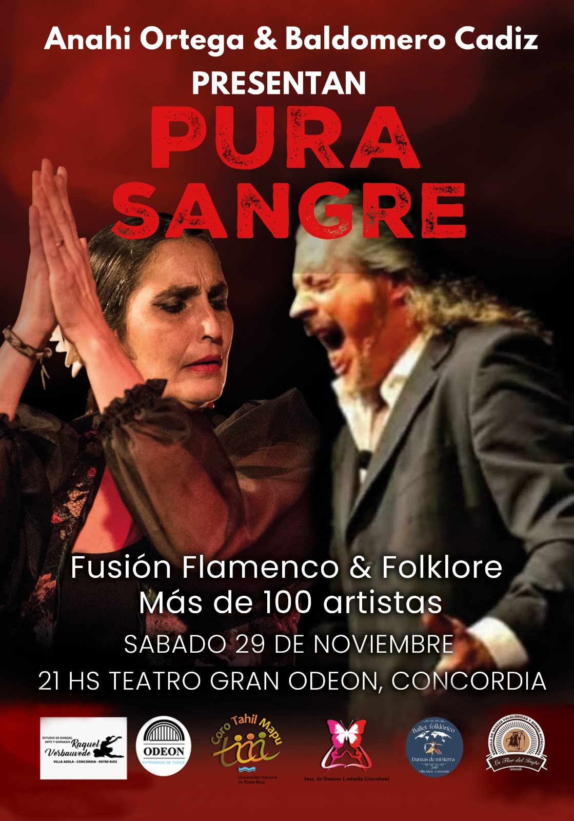 ANAHI ORTEGA & BALDOMERO CADIZPRESENTAN “PURA SANGRE”
