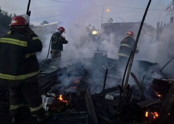 Intervención por incendio de vivienda