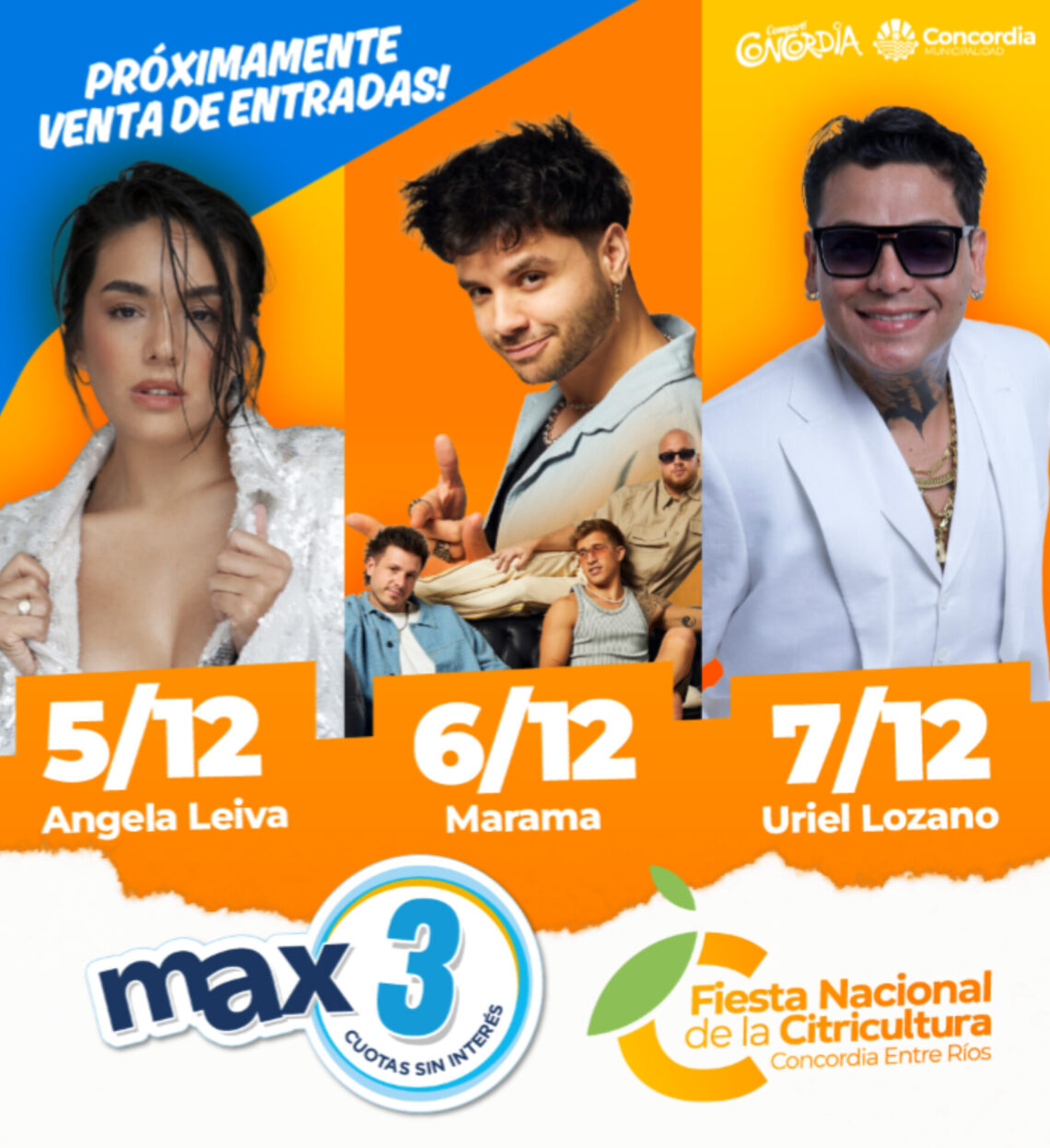 CONCORDIA SE PREPARA PARA VIVIR LA 47º FIESTA NACIONAL DE LA CITRICULTURA