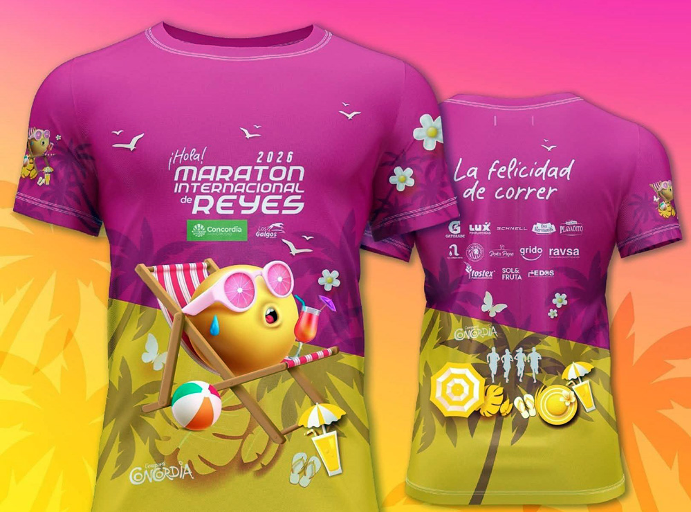 LA MARATÓN DE REYES YA TIENE SU REMERA OFICIAL