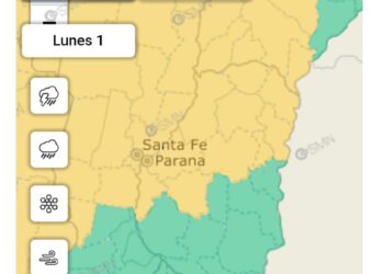 Se actualizó el reporte meteorológico y hay alerta amarilla para este naranja el domingo