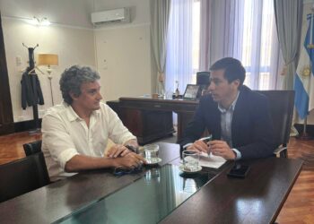 El Intendente Bravo realizó gestiones importantes ante el Secretario General de la Gobernación Mauricio Colello