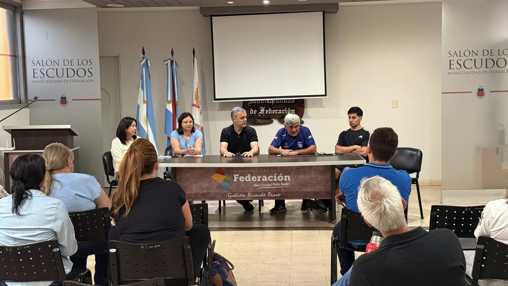 El Municipio de Federación junto a instituciones y privados se reunieron para potenciar el Turismo