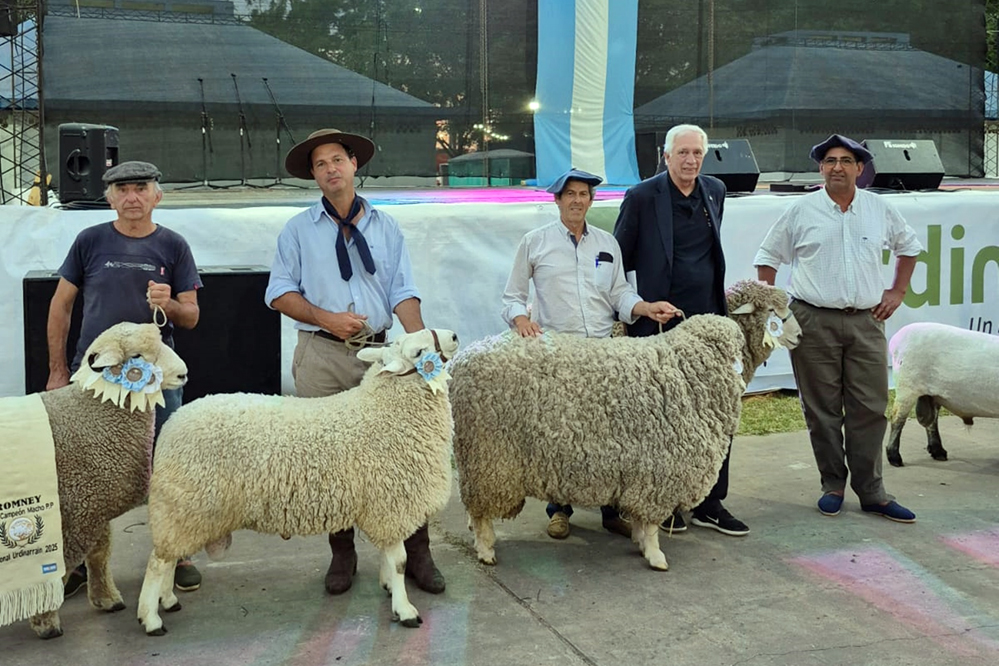 La mayor muestra ovina de la región se realizó en Urdinarrain con acompañamiento del gobierno provincial
