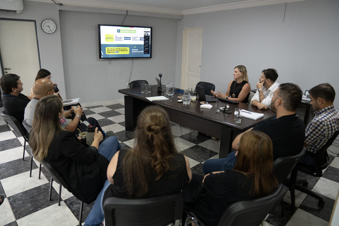 Salud realizó la primera capacitación del Protocolo de Anafilaxia Cero en Entre Ríos