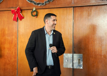 Cuenca encabezó un encuentro con los trabajadores del CGE