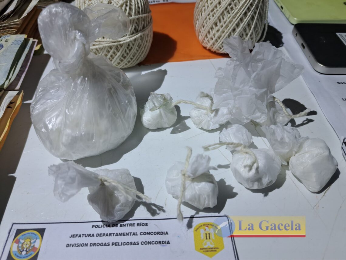 Golpe al narcomenudeo: cinco detenidos y droga secuestrada en Legerén y Puerto Yeruá