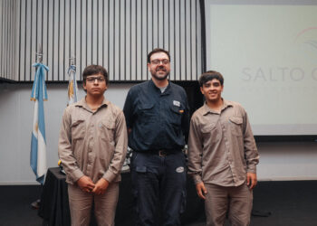 Más de 50 estudiantes de escuelas técnicas realizaron pasantías en el Complejo Hidroeléctrico Salto Grande.