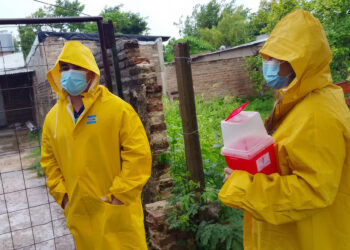 Equipos de Salud realizaron operativo en Santa Elena tras caso confirmado de sarampión