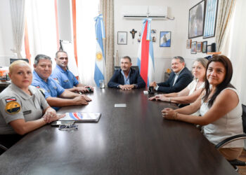 Roncaglia recibió un informe sobre la historia del Servicio Penitenciario