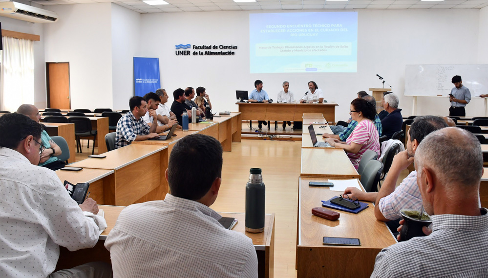 LA MUNICIPALIDAD PARTICIPÓ DE UN ENCUENTRO TÉCNICO PARA ESTABLECER ACCIONES EN EL CUIDADO DEL RÍO URUGUAY
