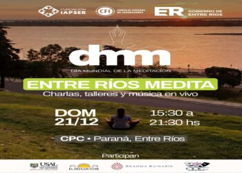 La provincia promueve el bienestar individual y colectivo con el evento Entre Ríos Medita