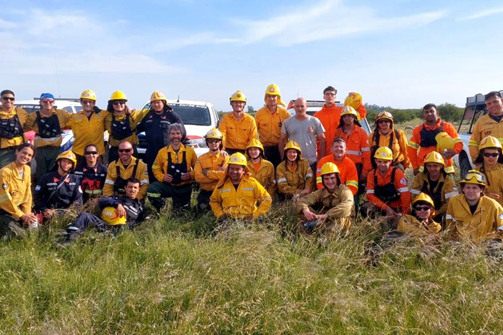 Entre Ríos consolida a sus equipos de combate del fuego con certificación del Sistema Nacional
