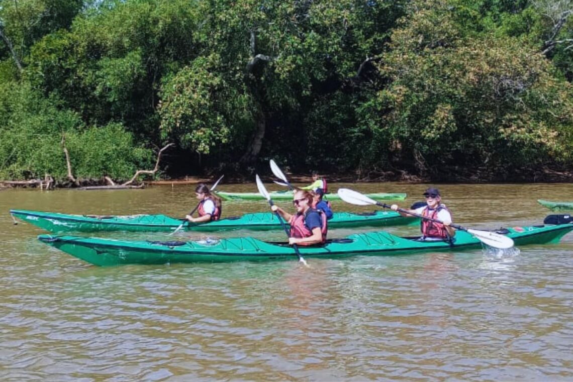 Estudiantes de Concepción del Uruguay participaron del programa Kayak para escuelas