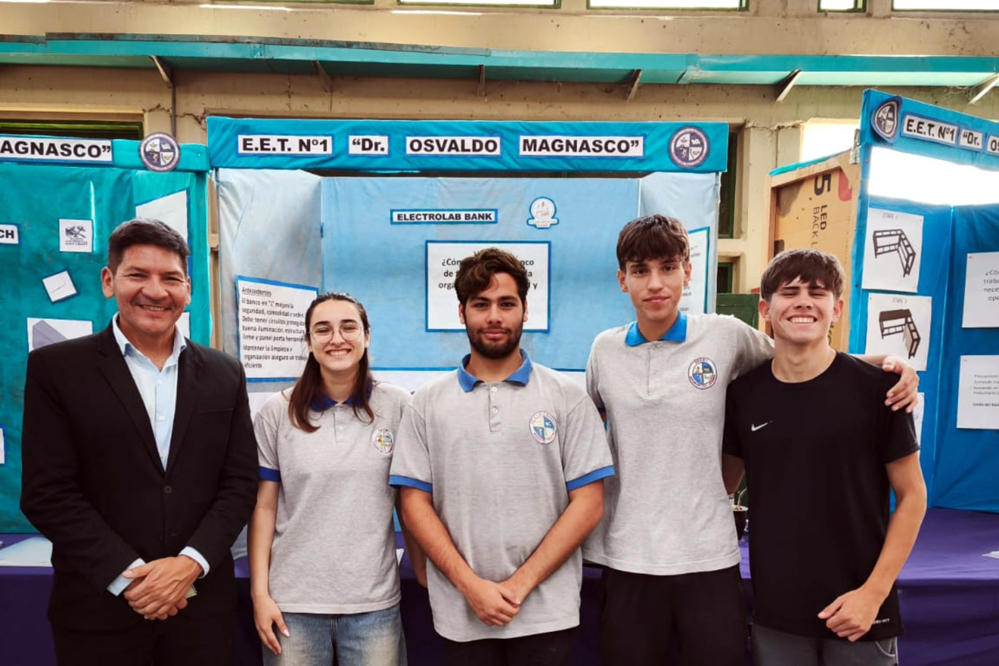 Escuelas técnicas y de formación profesional exhibieron sus proyectos en Expotécnica Tala