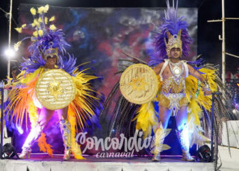 EL CARNAVAL DE CONCORDIA SE PREPARA PARA VIVIR SU SEGUNDA NOCHE