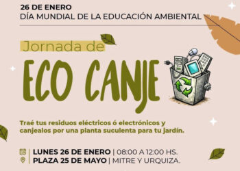 JORNADA DE ECOCANJE POR EL DÍA MUNDIAL DE LA EDUCACIÓN AMBIENTAL