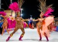 El corsódromo volvió a ser una fiesta con la cuarta noche del Carnaval del País