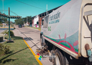 El Municipio de Federación en esta nueva etapa profundiza los trabajos de Servicios Públicos en diferentes sectores de la ciudad