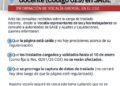 Sobre la carga en SAGE del traslado docente (Código 029)