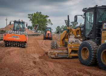 Avanza la obra del acceso norte a Concepción del Uruguay desde la autovía 14